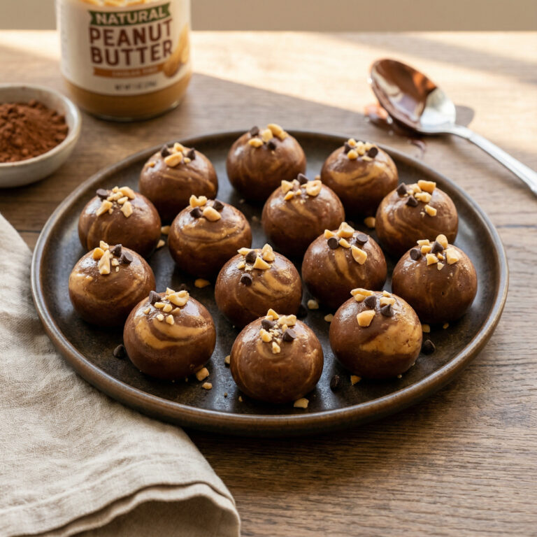 Keto Peanut Butter Chocolate Fat Bombs